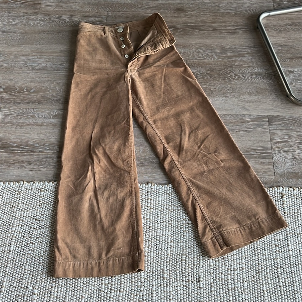 FSOT JESSE KAMM CORDUROY SAILOR PANTS